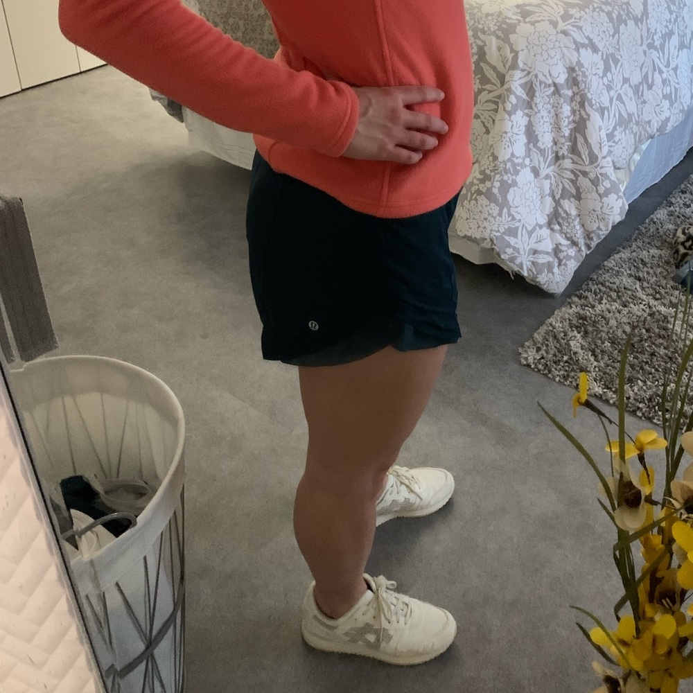 Lululemon Forest Green Athletic Shorts